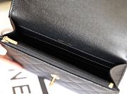 CHANEL | Top Handle Bag In Black Size 18x14x3 cm - 5
