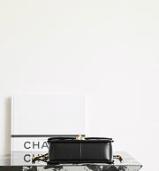 CHANEL | WOC Lambskin Black Size 22x14.5x8 cm - 2