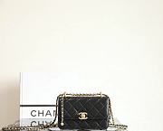 Chanel WOC Lambskin Black Size 19x12x8 cm - 1