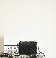 Chanel WOC Lambskin Black Size 19x12x8 cm - 5