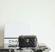Chanel Mini Vanity Case In Black - 1