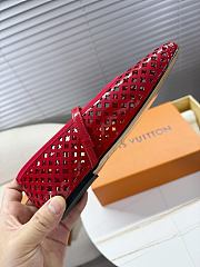 Louis Vuitton Romy Flat Ballerina Red - 4