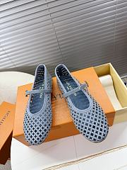 Louis Vuitton Romy Flat Ballerina Blue - 5