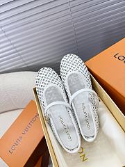 Louis Vuitton Romy Flat Ballerina White - 1