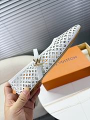 Louis Vuitton Romy Flat Ballerina White - 5