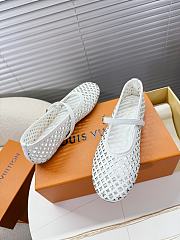 Louis Vuitton Romy Flat Ballerina White - 3