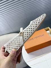 Louis Vuitton Romy Flat Ballerina Ecru White - 2