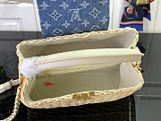 LV x TM Capucines Mini Rattan/Cowhide White - 5