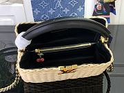 LV x TM Capucines BB Rattan/Cowhide Black - 4