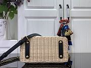 LV x TM Capucines Mini Rattan/Cowhide Black - 3