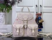 Louis Vuitton Backup Backpack Embossed cowhide Dream Cream Color - 1