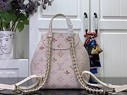 Louis Vuitton Backup Backpack Embossed cowhide Dream Cream Color - 4