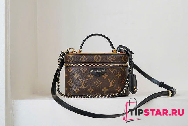 LOUIS VUITTON | Vanity Chain Pouch Monogram Reverse Canvas - 1