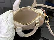 Louis Vuitton Nano Speedy Embossed grained cowhide leather Dream Beige - 3