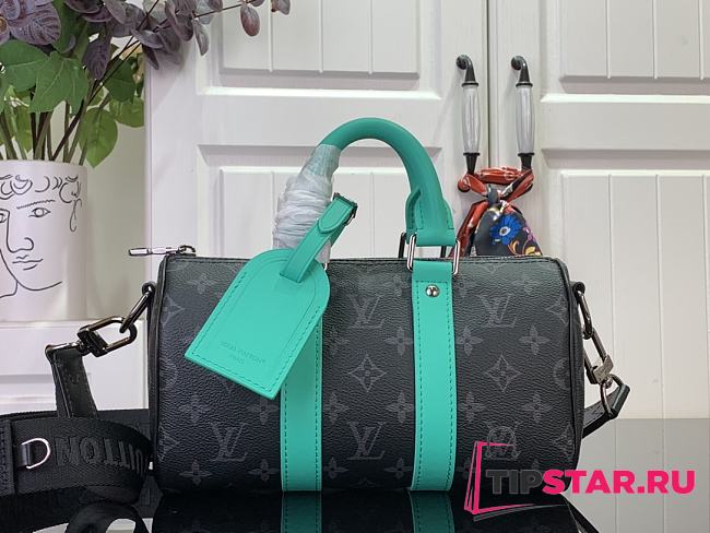 Louis Vuitton Keepall Bandoulière 25 Bamboo Green - 1