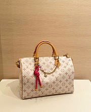 Louis Vuitton Speedy Soft 30 Lucky Monogram Dune/Pink M15108 - 1