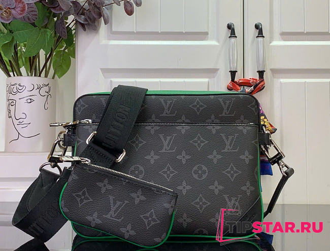 Louis Vuitton Trio Messenger Bamboo Green M26052 - 1