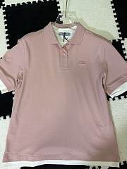 Prada Two-Piece Short-Sleeved POLO Shirt In Pink - 2