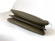 Fendi Peekaboo Soft Small Bag Green Leather Bag - 6