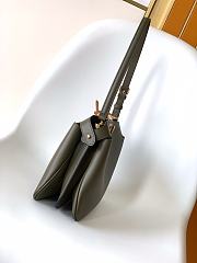 Fendi Peekaboo Soft Small Bag Green Leather Bag - 4