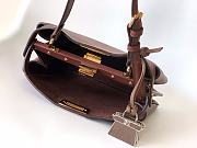 Fendi Peekaboo Soft Small Bag Brown leather bag - 5