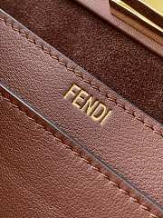 Fendi Peekaboo Soft Small Bag Brown leather bag - 3