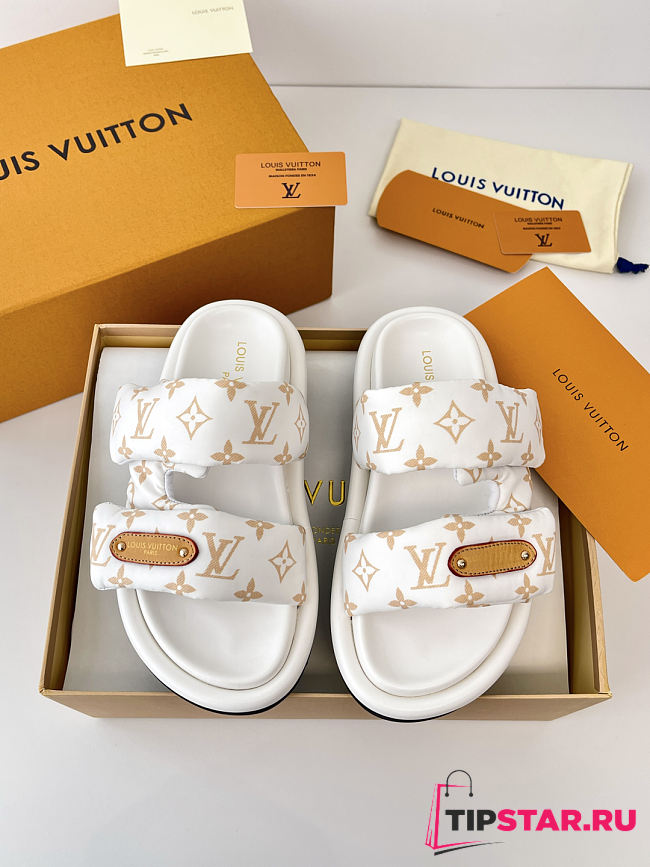 Louis Vuitton Pool Pillow Comfort Monogram Sandals 04 - 1