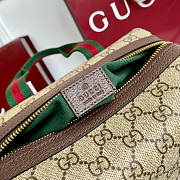 Gucci Mini GG handbag Beige and dark brown soft - 6