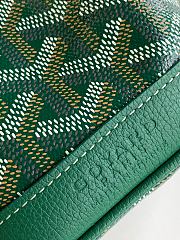 Goyard Petit Flot Mini – Bucket Bag Chevron Canvas In Green - 3
