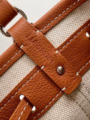 Goyard Petit Flot Mini – Bucket Bag Chevron Canvas In Brown - 2