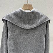 Bottega Veneta Woolen Button Knitwear In Gray - 5
