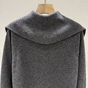 Bottega Veneta Woolen Button Knitwear In Black - 5