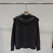 Bottega Veneta Woolen Button Knitwear In Black - 2
