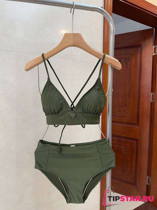 Prada swimsuit in green - 1