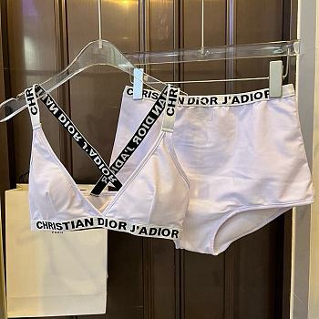 Dior two-piece swimsuit