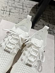 Jimmy Choo Knit Socks Casual Sneakers 04 - 6