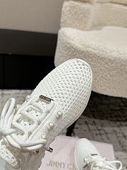 Jimmy Choo Knit Socks Casual Sneakers 04 - 5