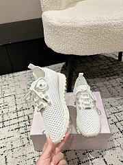 Jimmy Choo Knit Socks Casual Sneakers 04 - 4