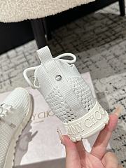 Jimmy Choo Knit Socks Casual Sneakers 04 - 3