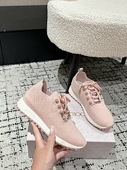 Jimmy Choo Knit Socks Casual Sneakers 03 - 2