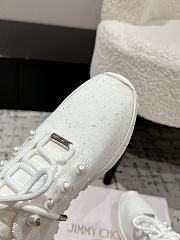 Jimmy Choo Knit Socks Casual Sneakers 02 - 5