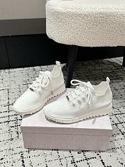 Jimmy Choo Knit Socks Casual Sneakers 02 - 3