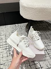 Jimmy Choo Knit Socks Casual Sneakers 02 - 2