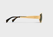 Celine Triomphe Metal 01 sunglasses in Metal Green - 6