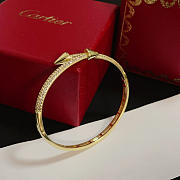 Cartier diamond bracelets in gold 01 - 6