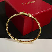 Cartier diamond bracelets in gold 01 - 5