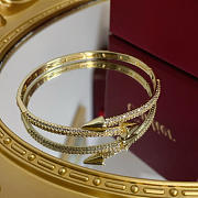 Cartier diamond bracelets in gold 01 - 2