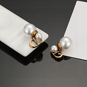 Dior pearl earrings - 6
