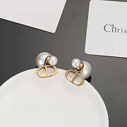 Dior pearl earrings - 5