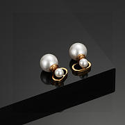 Dior pearl earrings - 3
